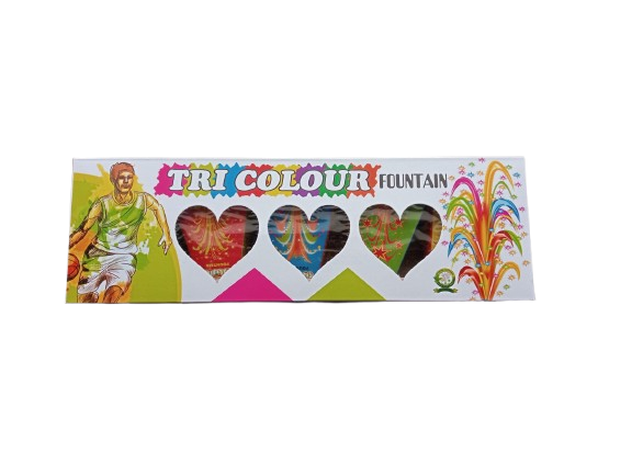 Tri Colour Fountain 5Pcs