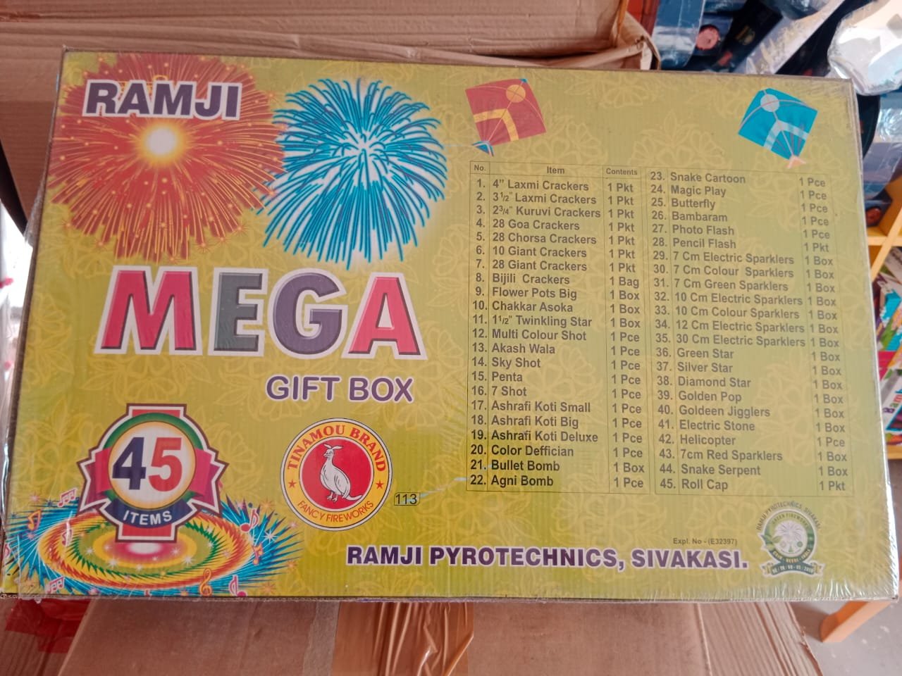 45 items vip gift box